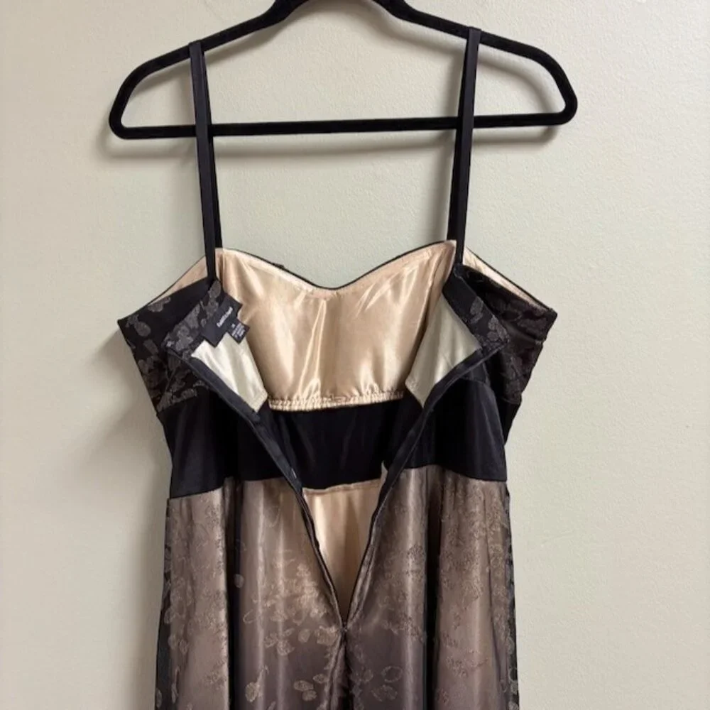 R&M Richards Women Y2K Babydoll Whimsigoth Dress Size 14 Holiday Going Out Party